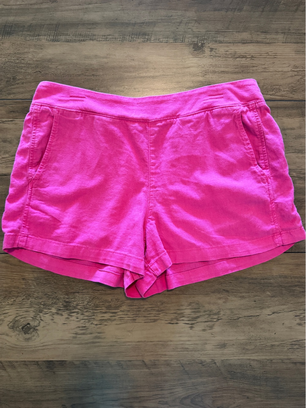 GAP pull-on shorts | hot pink | size large